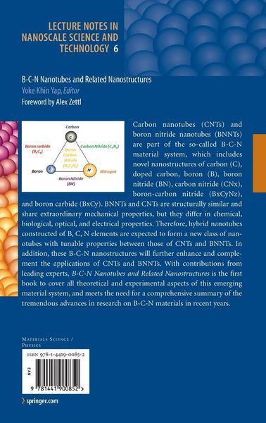 Produktbild: B-C-N Nanotubes and Related Nanostructures