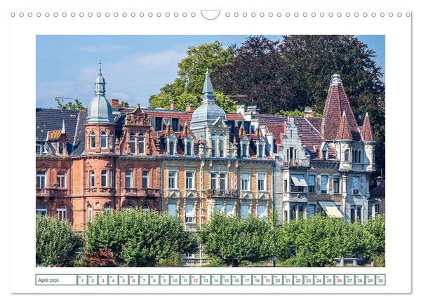 Produktbild: Konstanz - die gr&ouml;&szlig;te Stadt am Bodensee (Wandkalender 2026 DIN A3 quer), CALVENDO Monatskalender