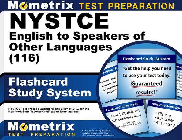 Produktbild: NYSTCE English to Speakers of Other Languages (116) Flashcard Study System