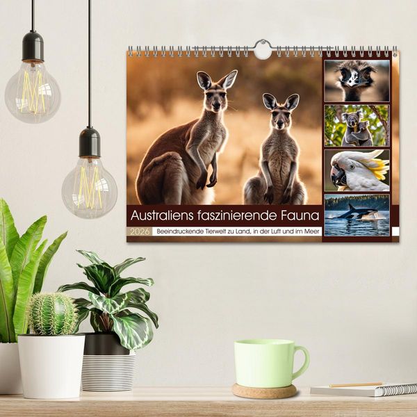 Produktbild: Australiens faszinierende Fauna (Wandkalender 2026 DIN A4 quer), CALVENDO Monatskalender