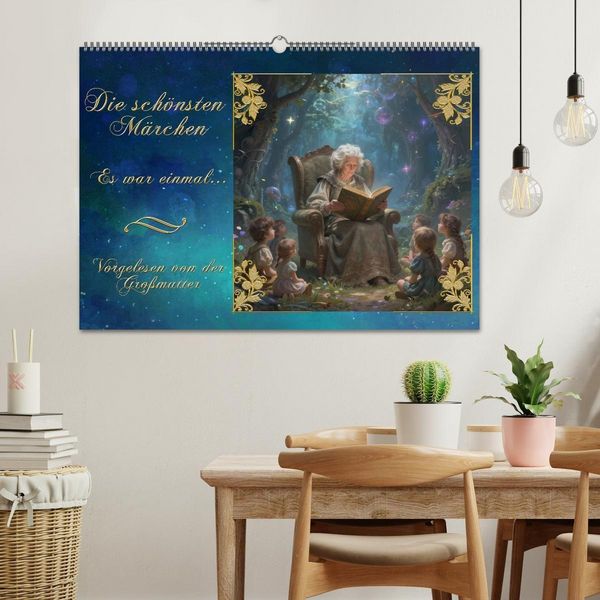 Produktbild: Die sch&ouml;nsten M&auml;rchen (Wandkalender 2027 DIN A2 quer), CALVENDO Monatskalender