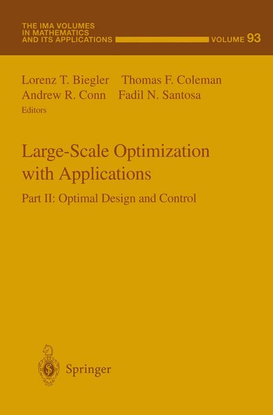 Produktbild: Large-Scale Optimization with Applications