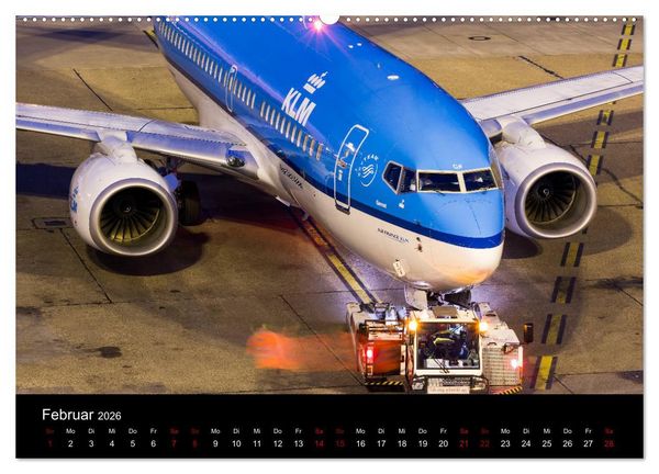 Produktbild: Leidenschaft Flugzeuge (hochwertiger Premium Wandkalender 2026 DIN A2 quer), Kunstdruck in Hochglanz