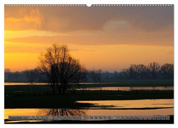 Produktbild: Der Niederrhein im Wandel der Jahreszeiten (Wandkalender 2026 DIN A2 quer), CALVENDO Monatskalender