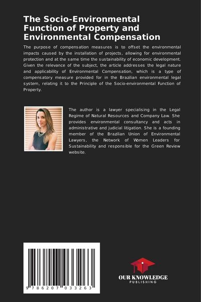 Produktbild: The Socio-Environmental Function of Property and Environmental Compensation
