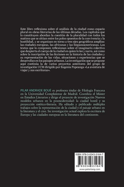 Produktbild: La ciudad como espacio plural en la literatura: convivencia y hostilidad