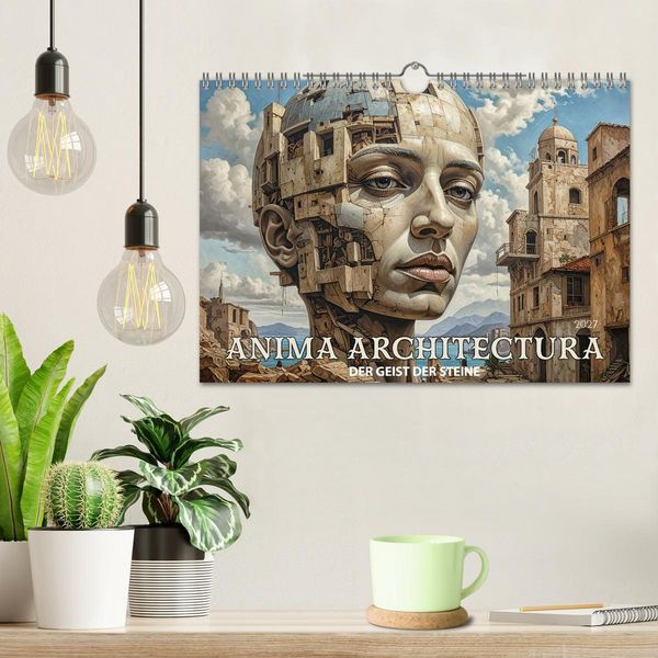 Produktbild: Anima Architectura, der Geist der Steine (Wandkalender 2027 DIN A4 quer), CALVENDO Monatskalender