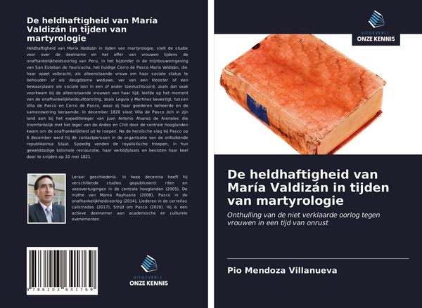 Produktbild: De heldhaftigheid van Mar&iacute;a Valdiz&aacute;n in tijden van martyrologie