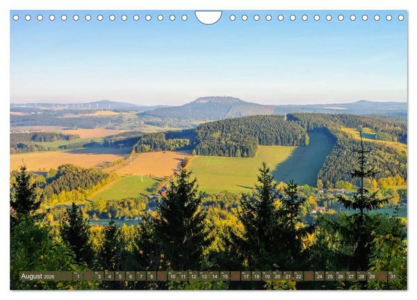 Produktbild: Erzgebirge - Reiches kulturelles Erbe und erholsame Natur (Wandkalender 2026 DIN A4 quer), CALVENDO Monatskalender