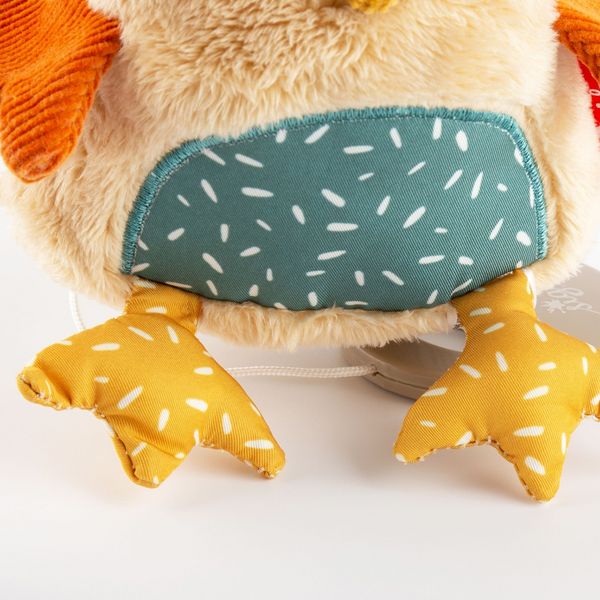 Produktbild: sigikid 43376 - Baby Spieluhr Eule, Pl&uuml;sch 12 cm