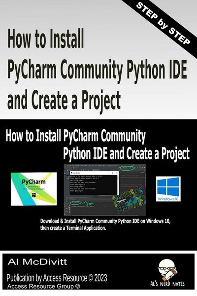 Produktbild: How to Install PyCharm Community Python IDE and Create a Project