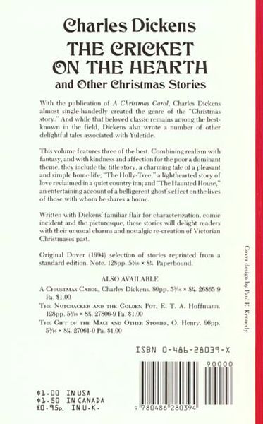 Produktbild: Dickens, C: Cricket on the Hearth