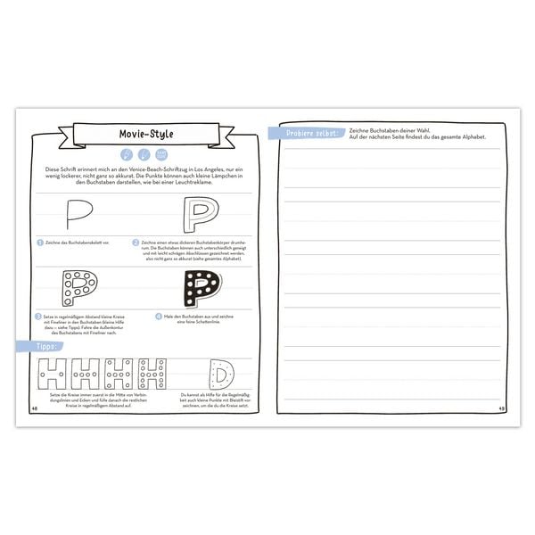Produktbild: I love Lettering - 22 Alphabete f&uuml;r Schnell-Starter: Volume 4