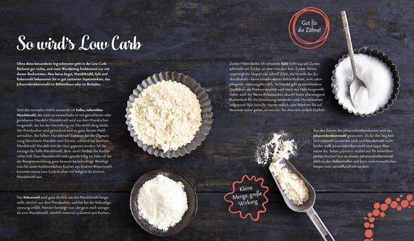 Produktbild: 40 Low-Carb-Kuchen aus 1 Teig