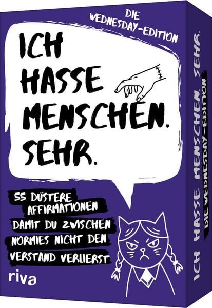 Produktbild: Ich hasse Menschen. Sehr. Die Wednesday-Edition