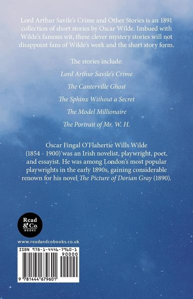 Produktbild: Lord Arthur Savile's Crime and Other Stories