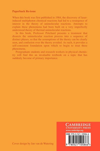 Produktbild: The Quantum Theory of Unimolecular Reactions
