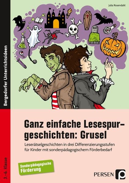 Produktbild: Ganz einfache Lesespurgeschichten: Grusel