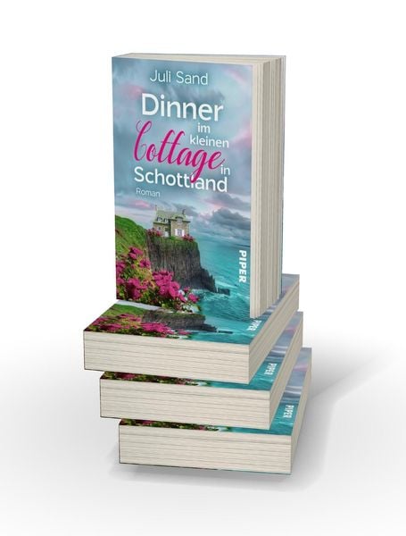 Dinner im kleinen Cottage in Schottland