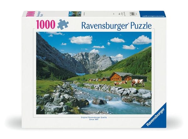 Produktbild: Erwachsenenpuzzle 1000 Teile - Karwendelgebirge, &Ouml;sterreich