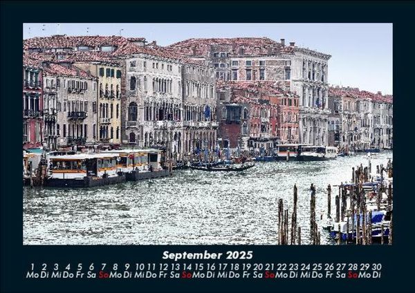 Produktbild: Venedig 2025 Fotokalender DIN A5
