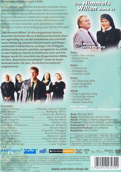 Produktbild: Um Himmels Willen - Staffel 12 [5 DVDs]