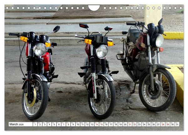 Produktbild: The Legendary MZ (Wall Calendar 2026 DIN A4 landscape), CALVENDO 12 Month Wall Calendar