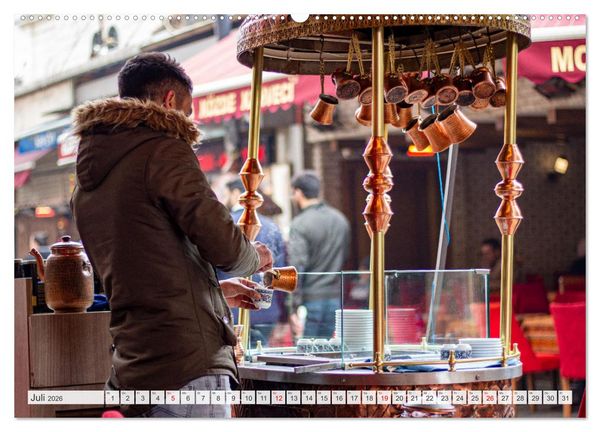 Produktbild: Istanbul - die quirlige Stadt auf zwei Kontinenten (hochwertiger Premium Wandkalender 2026 DIN A2 quer), Kunstdruck in Hochglanz