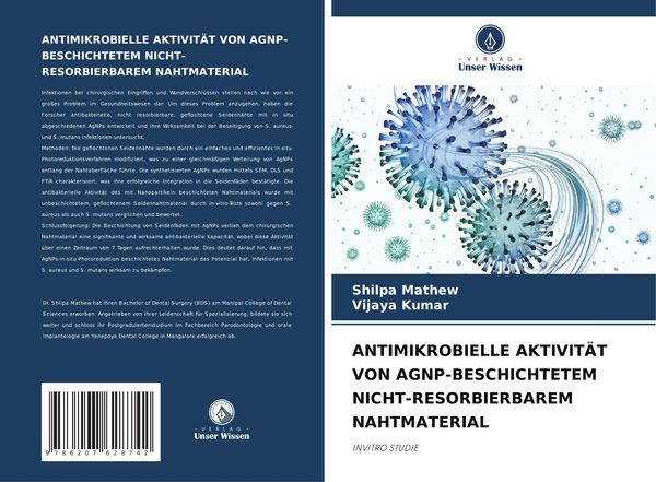 Produktbild: ANTIMIKROBIELLE AKTIVIT&Auml;T VON AGNP-BESCHICHTETEM NICHT-RESORBIERBAREM NAHTMATERIAL