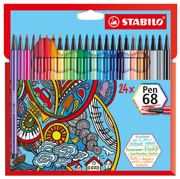 Produktbild: STABILO Filzstift Pen 68
