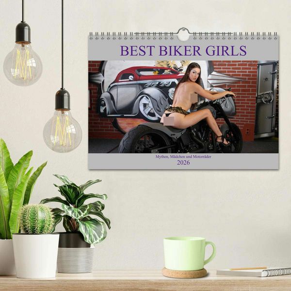 Produktbild: Best Biker Girls (Wandkalender 2026 DIN A4 quer), CALVENDO Monatskalender