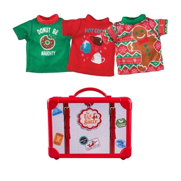 The Elf on the Shelf Claus Couture Feiertags-Shirts - 3er Set