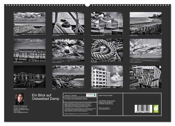 Produktbild: Ein Blick auf Ostseebad Damp (hochwertiger Premium Wandkalender 2026 DIN A2 quer), Kunstdruck in Hochglanz