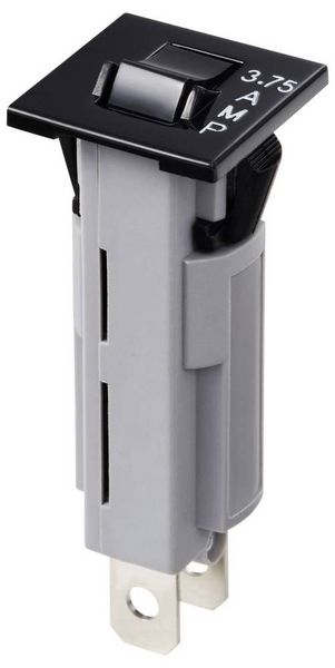 Produktbild: TRU COMPONENTS TC-13401624 Leistungsschalter thermisch 125 V/AC, 250 V/AC, 32 V/DC, 50 V/DC 3.75 A 1 St.