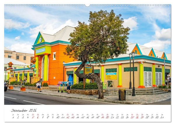 Produktbild: Nassau - Stadt mit karibischem Flair (hochwertiger Premium Wandkalender 2026 DIN A2 quer), Kunstdruck in Hochglanz