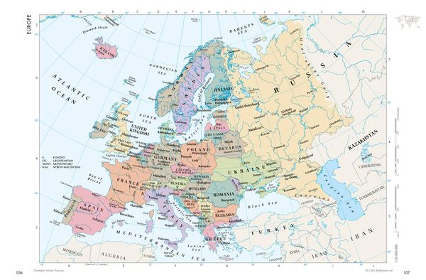Produktbild: The Times Desktop Atlas of the World