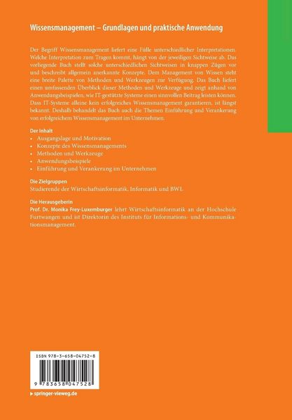 Produktbild: Wissensmanagement - Grundlagen und praktische Anwendung