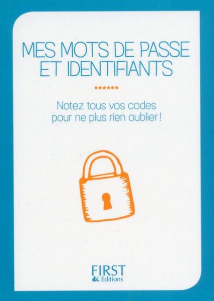 Produktbild: Mes mots de passe et identifiants