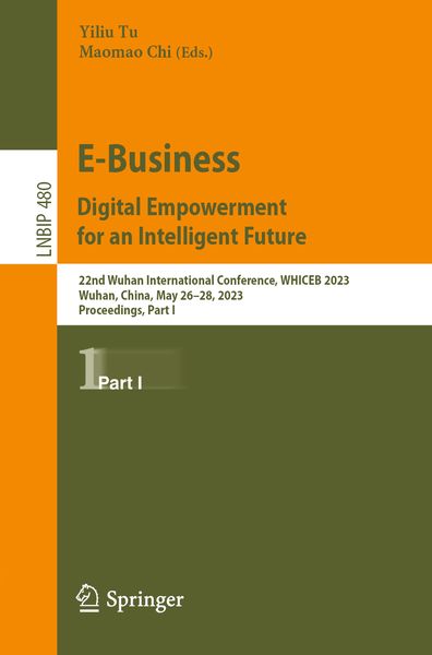 Produktbild: E-Business. Digital Empowerment for an Intelligent Future