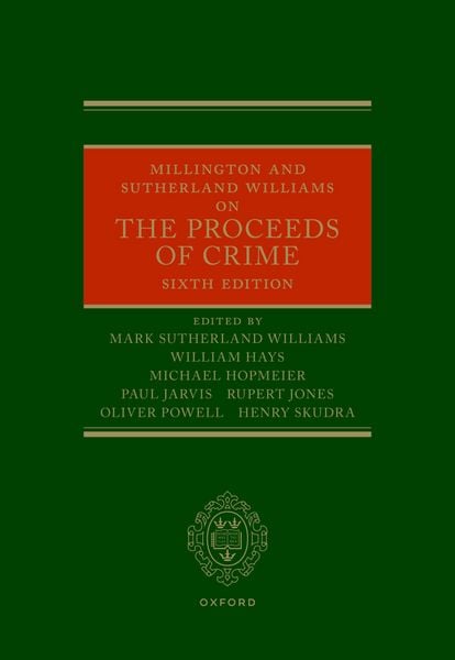 Produktbild: Millington and Sutherland Williams on the Proceeds of Crime