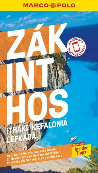 Produktbild: MARCO POLO Reisef&uuml;hrer Z&aacute;kinthos, Ith&aacute;ki, Kefalloni&aacute;, L&eacute;fkas