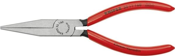 Knipex 30 11 160 Elektronik- u. Feinmechanik Flachzange Gerade Chrom-Vanadium Elektrostahl 160 mm