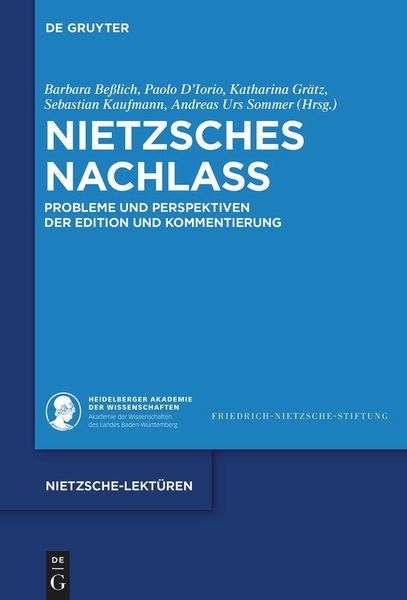 Produktbild: Nietzsches Nachlass