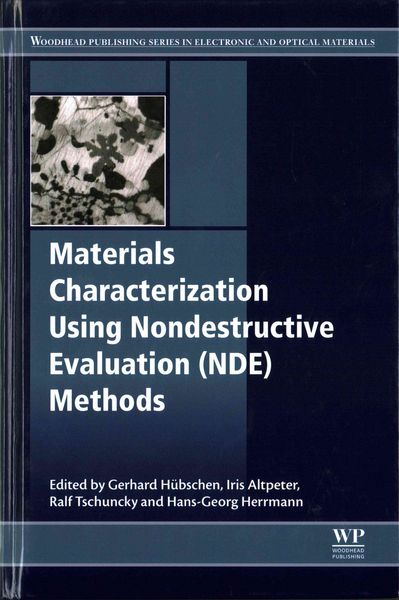 Produktbild: Materials Characterization Using Nondestructive Evaluation (Nde) Methods