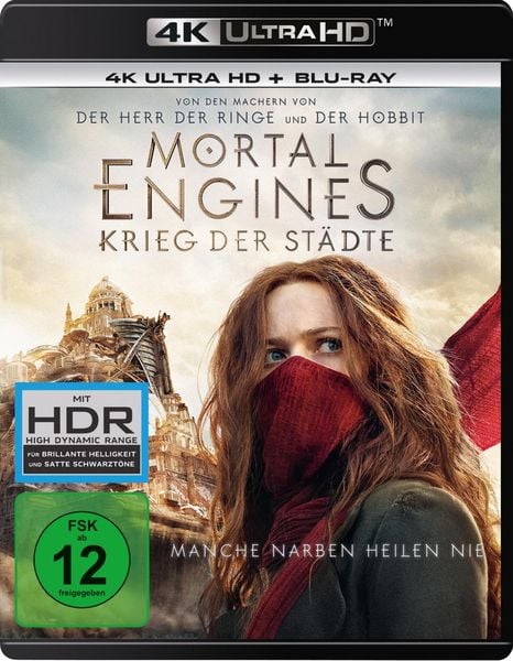 Mortal Engines: Krieg der Städte (4K Ultra HD) (+ Blu-ray 2D)