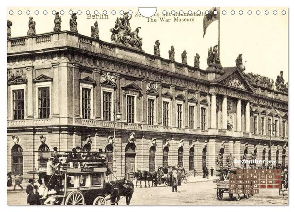Produktbild: Gr&uuml;&szlig;e aus Berlin &ndash; Die Stadt in historischen Ansichten (Wandkalender 2026 DIN A4 quer), CALVENDO Monatskalender