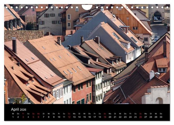 Produktbild: In und um RAVENSBURG (Wandkalender 2026 DIN A4 quer), CALVENDO Monatskalender