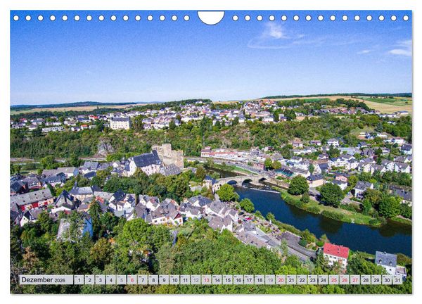Produktbild: Ausblicke - Mittelhessen von Oben (Wandkalender 2026 DIN A4 quer), CALVENDO Monatskalender
