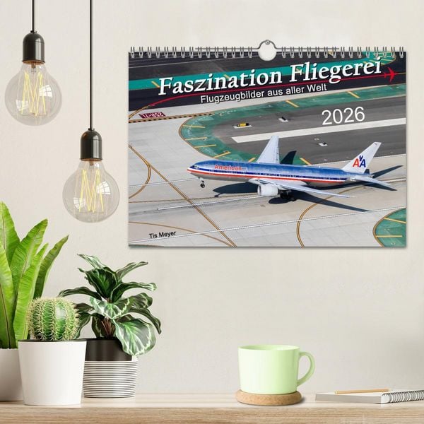 Produktbild: Faszination Fliegerei (Wandkalender 2026 DIN A4 quer), CALVENDO Monatskalender
