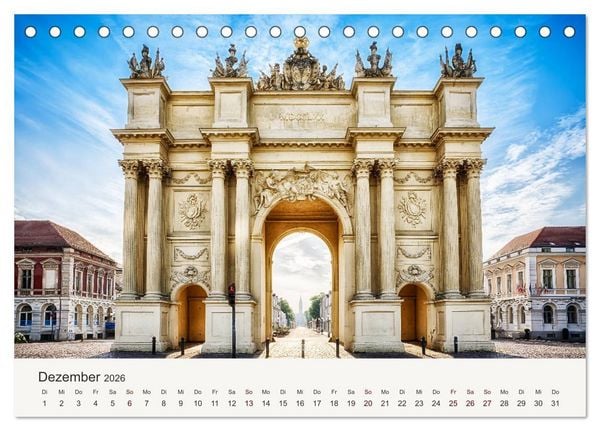 Produktbild: Himmel &uuml;ber Potsdam (Tischkalender 2026 DIN A5 quer), CALVENDO Monatskalender